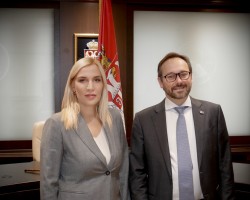 Поповић и Жиофре о даљим активностима из Акционог плана за Поглавље 23