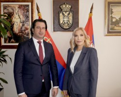 Министри Поповић и Ковач о сарадњи министарстава правде Србије и Црне Горе