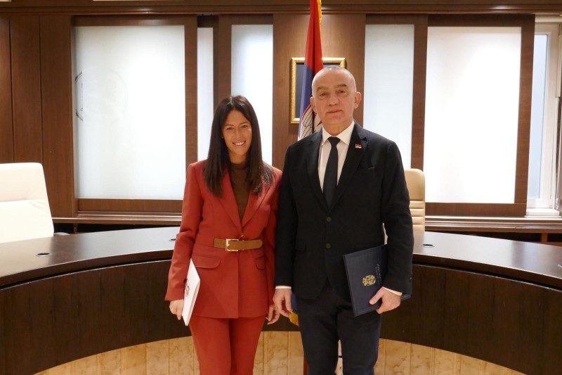 POLAGANJE ZAKLETVE PRED MINISTROM PRAVDE