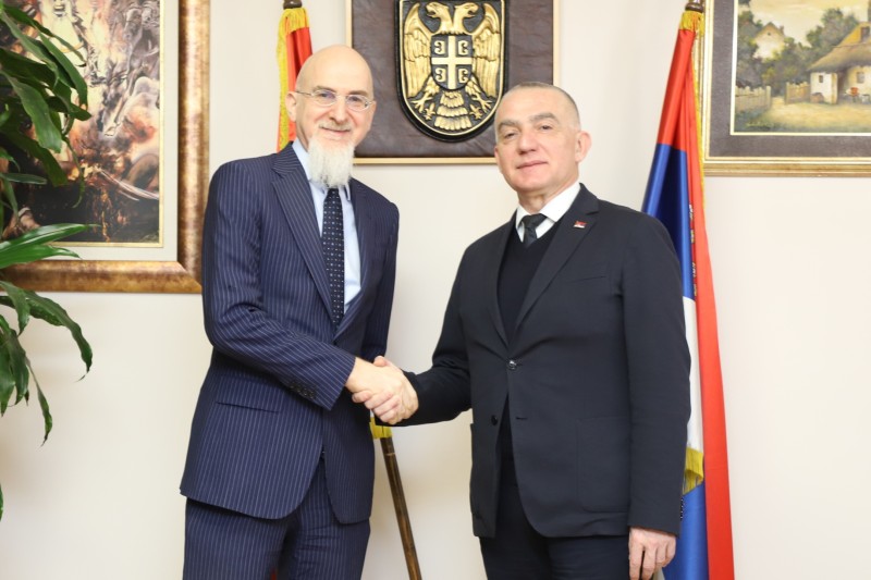   Ministar pravde razgovarao sa ambasadorom Republike Italije u Srbiji