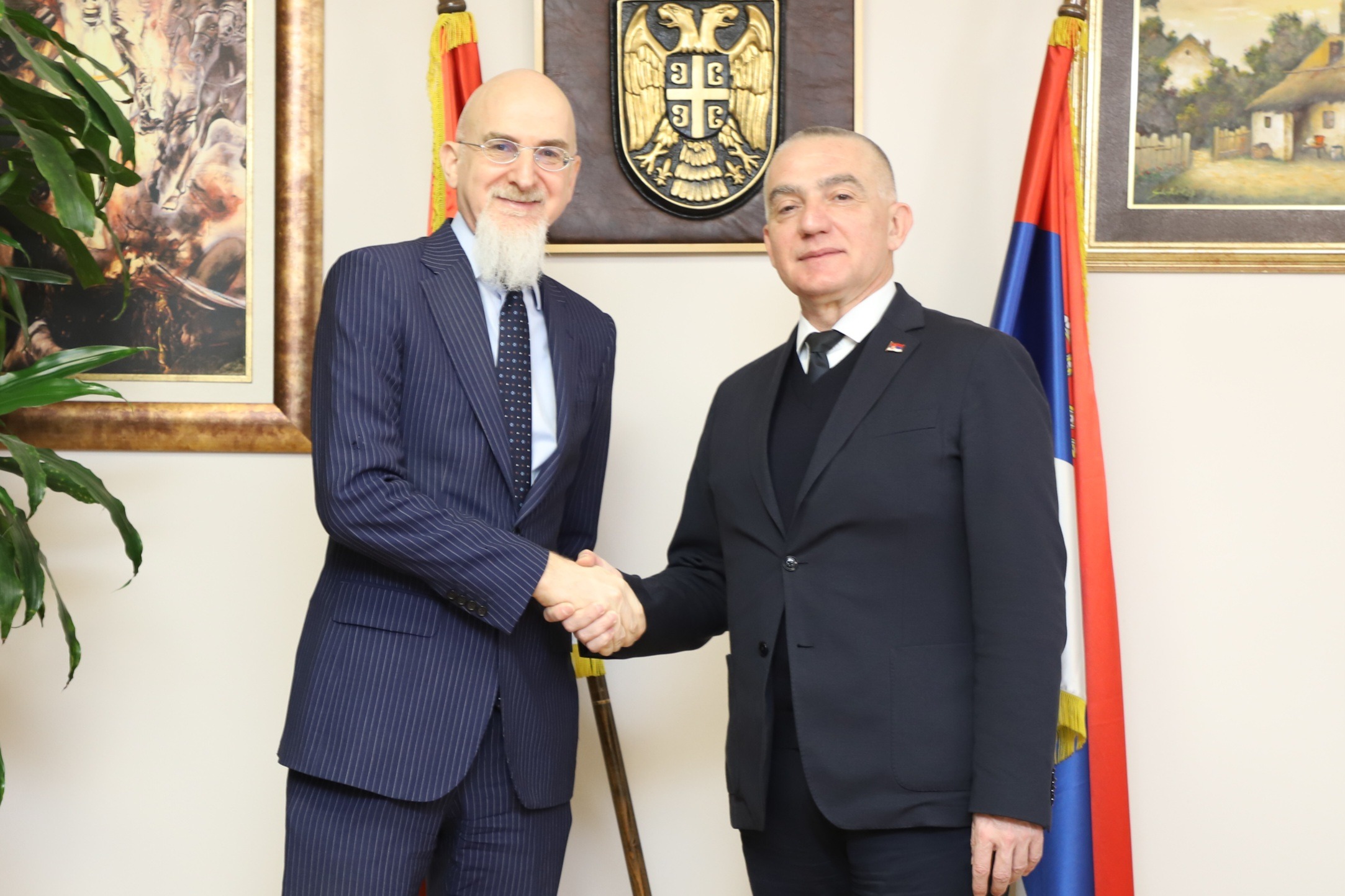   Ministar pravde razgovarao sa ambasadorom Republike Italije u Srbiji