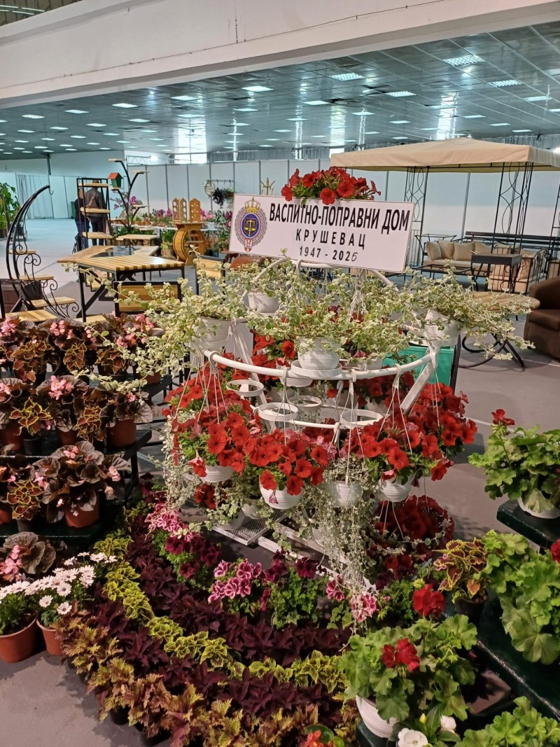 Upravi za izvr&scaron;enje krivičnih sankcija i ove godine priznanja na Međunarodnom sajmu hortikulture u Beogradu