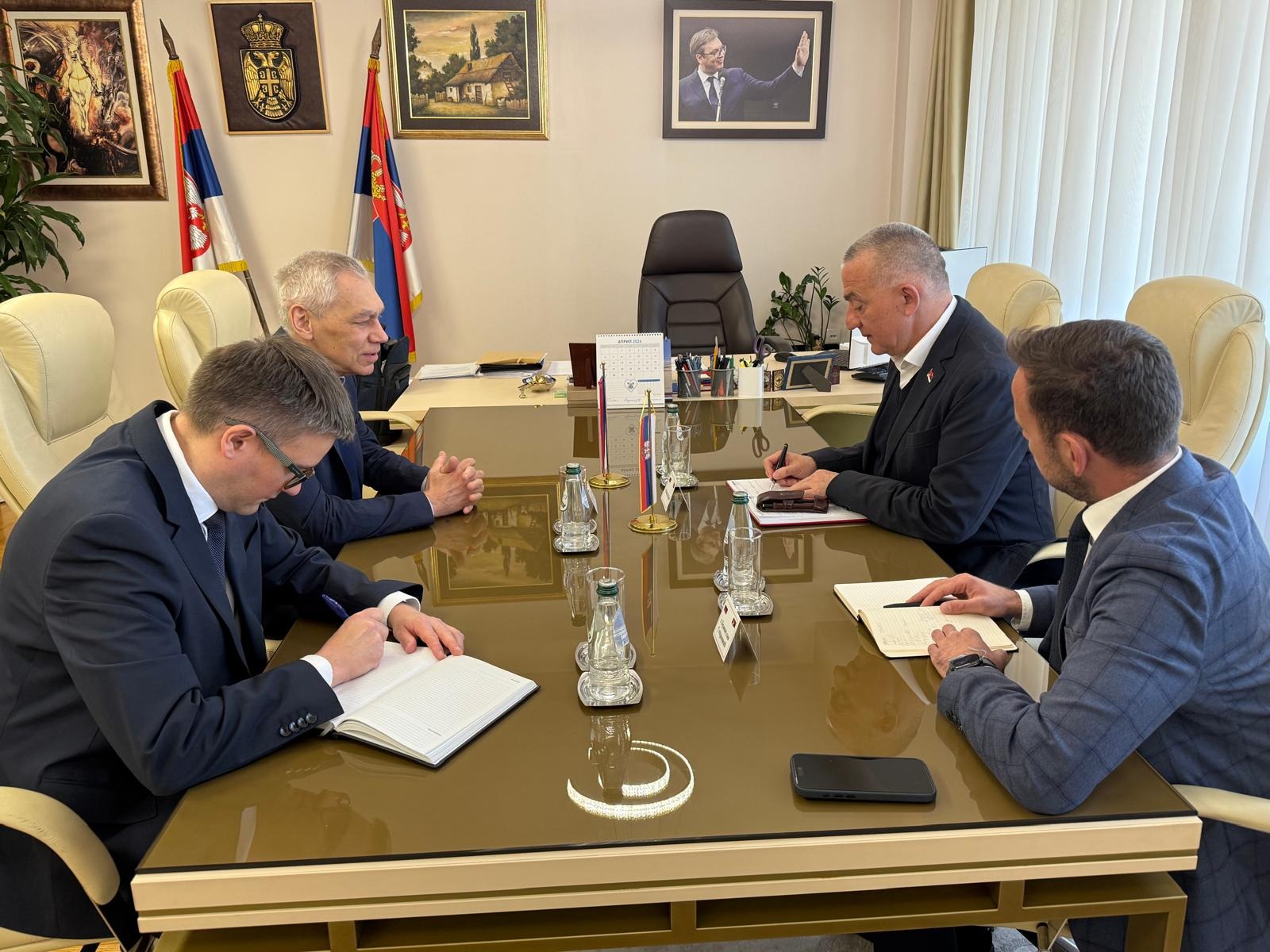 MINISTAR PRAVDE RAZGOVARAO SA AMBASARODOM RUSKE FEDERACIJE