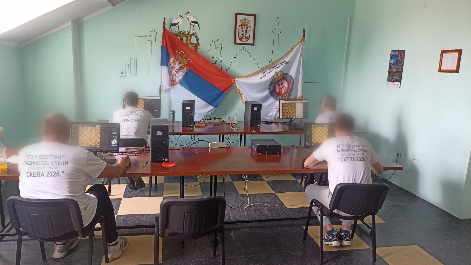  Osuđenici KPZ Padinska skela drugu godinu za redom najbolji na Evropskom prvenstvu u onlajn &scaron;ahu 