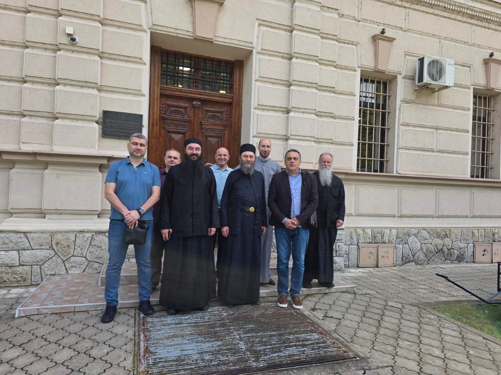 Iguman manastira Hilandar posetio hram Svete Petke u KPZ Sremska Mitrovica